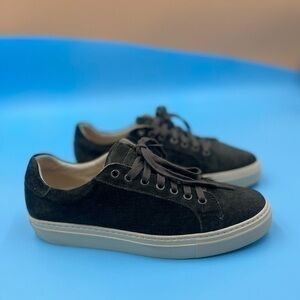 Peter Millar Low Leather Suede Sneakers